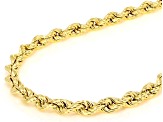 10k Yellow Gold 5.7mm Rope Chain with Magnetic Closure - AU2665B | JTV