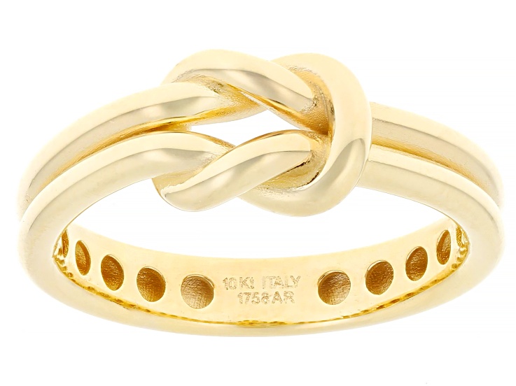 10k Yellow Gold Knot Ring