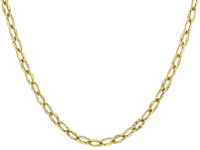 10k Yellow Gold 4.6mm Mirror Chain