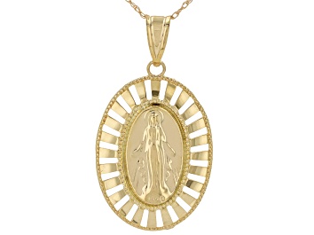 Picture of 10k Yellow Gold Pendant with 18" Chain