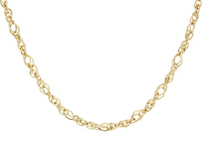 10k Yellow Gold 4mm Singapore 18" Chain
