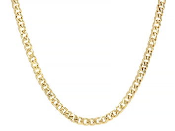 Picture of 10k Yellow Gold 3.5mm Curb 20" Chain with Toggle Clasp