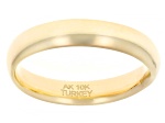 10k Yellow Gold 4mm Polished Band Ring