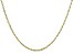 14K Yellow Gold Double Singapore 18 inch Chain