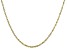 14K Yellow Gold Double Singapore 20 Inch Chain