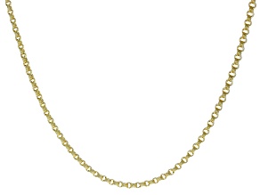 10k Yellow Gold 3.5MM Designer Square Curb 18 inch Necklace