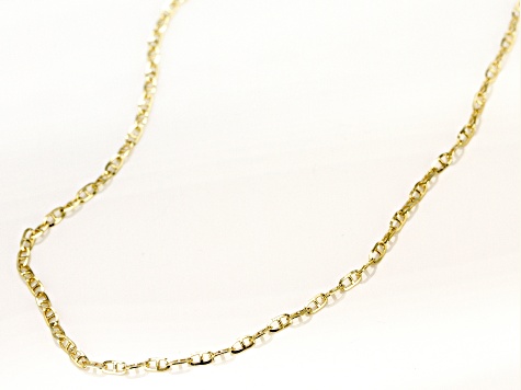 10K Yellow Gold .5MM Baby Portofino Designer Chain
