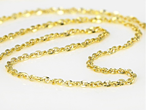 10K Yellow Gold Twist Chain