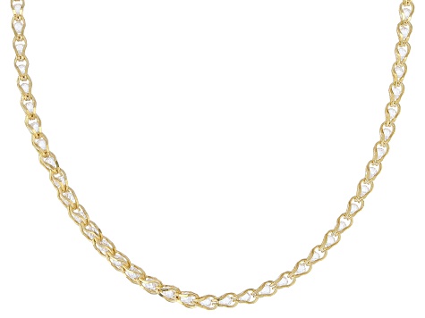 cage link chain gold