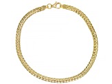 14K Yellow Gold Herringbone Bracelet