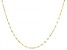 10k Yellow Gold 1.5mm Designer Lumina Link Necklace 24 Inches
