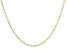 10k Yellow Gold Singapore Necklace 20 inch