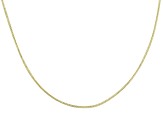 10K Yellow Gold Foxtail Chain Necklace 18 inch