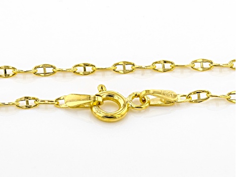 10k yellow gold necklace
