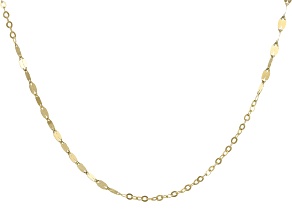10K Yellow Gold 32 Inch Necklace