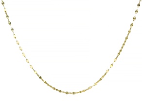 10K Yellow Gold 24" Valentino Necklace