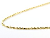 14K Yellow Gold Rope Chain 20 Inch Necklace