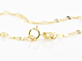 10K Yellow Gold 1.9MM Flat Mirror Chain