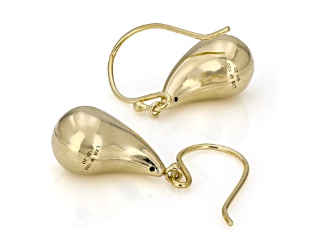 10K Gold Filled Teardrop Dangle Earrings