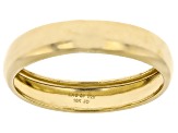 10K Gold Filled Polished Band Ring 4mm