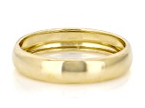 10K Gold Filled Polished Band Ring 4mm