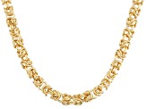 14k Yellow Gold Petite Byzantine Necklace