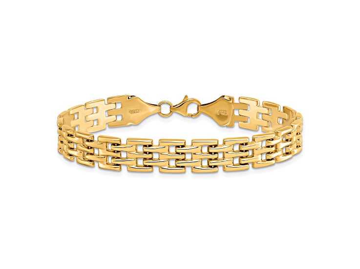 10k Yellow Gold Bracelet 7 inches
