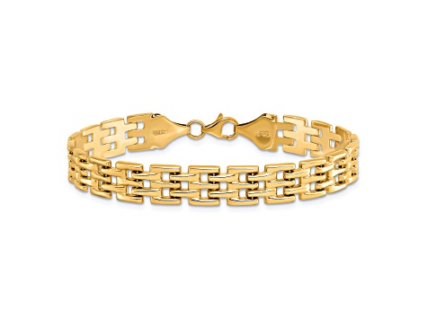 10k Yellow Gold Bracelet 7 inches
