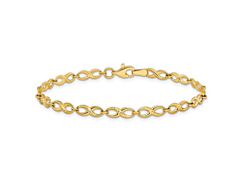 10k Yellow Gold Polished Bracelet