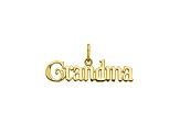 10k Yellow Gold Grandma Charm
