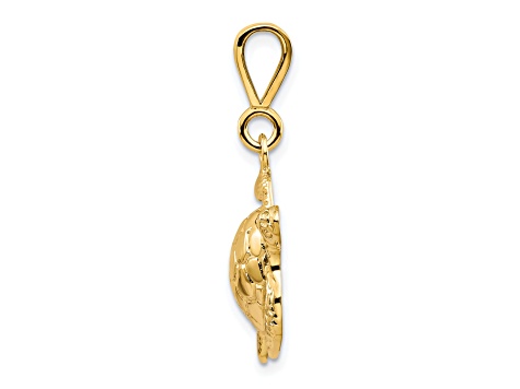 10K outlet Gold Turtle Charm