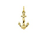 10k Yellow Gold Anchor Charm