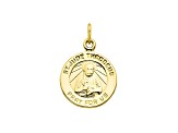 10k Yellow Gold St. Jude Medal