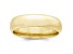 10k Yellow Gold 6mm Comfort-Fit Band Ring