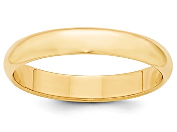 Picture of 14k Yellow Gold 4mm Half-Round Band