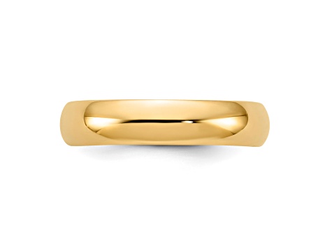 10k Yellow Gold 5mm Comfort-Fit Band