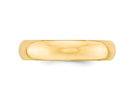 10k Yellow Gold 5mm Comfort-Fit Band