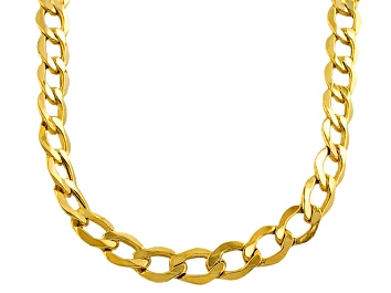 10k Yellow Gold 4mm Concave Figaro 