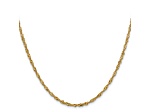14k Yellow Gold Singapore Link Chain Necklace 16 inch 2mm
