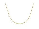 10k Yellow Gold .9mm Adjustable Box Chain 30 inches