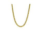 10k Yellow Gold 8.25mm Flat Beveled Curb Chain 22 inches
