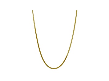 14kt Or Jaune 5 mm flexible Herringbone 7 in Chaîne Bracelet 3 G environ 17.78 cm