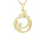 10k Yellow Gold Family Pendant With Chain