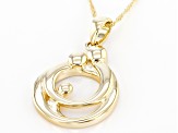 10k Yellow Gold Family Pendant With Chain