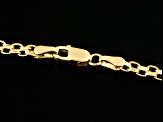 10k Yellow Gold Bismark Link Bracelet