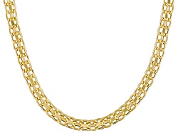 10K Yellow Gold 3MM Bismark 20 Inch Chain