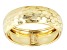 10k Yellow Gold Diamond-Cut Band Ring