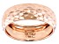 10k Rose Gold Diamond-Cut Band Ring