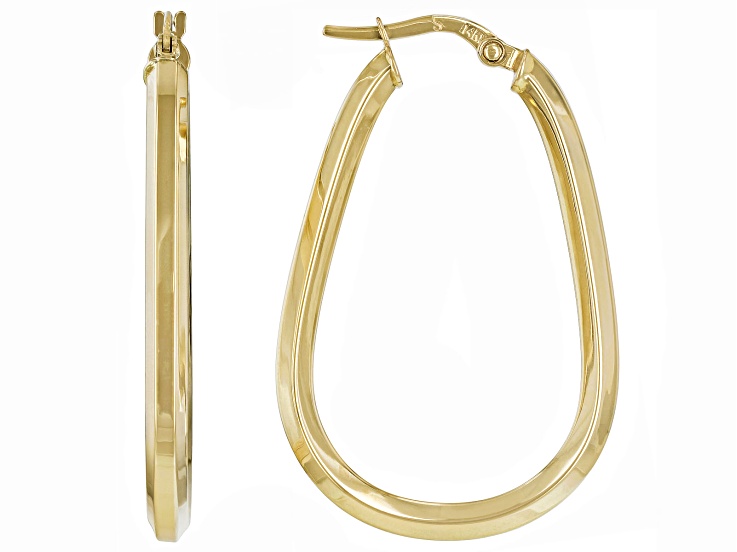 Gold Hoop Earrings | JTV.com