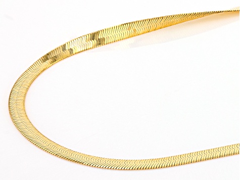 Herringbone Gold Chain Necklace, Herringbone , gold necklace, snake chain,  9k gold, 9ct gold,